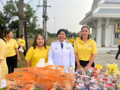 เข้าร่วมเข้าร่วมพิธีทำบุญตักบาตร ถวายพระราชกุศล ... พารามิเตอร์รูปภาพ 1