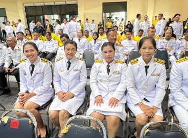 เข้าร่วมพิธีวางพวงมาลาถวายราชสักการะเนื่องในวันคล้ายวันสวรรคตสมเด็จพระนเรศวรมหาราช ... พารามิเตอร์รูปภาพ 3