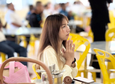 เข้าร่วมกิจกรรมเข้าวัดปฏิบัติธรรมวันธรรมสวนะ ... พารามิเตอร์รูปภาพ 5