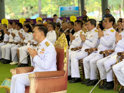 เข้าร่วมเป็นเกียรติในพิธีสมโภชกระถางธูปพระราชทานสมเด็จพระกนิษฐาธิราชเจ้า กรมสมเด็จพระเทพรัตนราชสุดา ฯ สยามบรมราชกุมารี ประจำปี 2568 ... พารามิเตอร์รูปภาพ 1