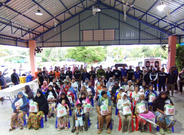 ลงพื้นที่ติดตามสถานการณ์น้ำท่วมในพื้นที่อำเภอเจาะไอร้อง พารามิเตอร์รูปภาพ 9