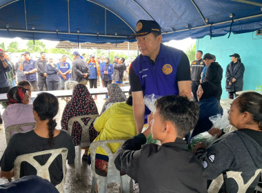 ลงพื้นที่ติดตามสถานการณ์น้ำท่วมในพื้นที่อำเภอเจาะไอร้อง พารามิเตอร์รูปภาพ 4