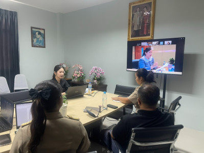 เข้าร่วมรับฟังการชี้แจงซักซ้อมและทำความเข้าใจการใช้งานระบบรายงานและประเมินความ ... พารามิเตอร์รูปภาพ 1