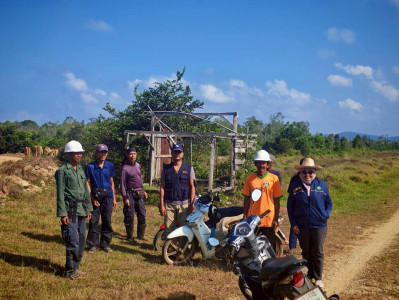 ลาดตระเวนป้องกันการเกิดเหตุไฟไหม้ตั้งแต่บริเวณสะพานในพื้นที่หมู่ที่ 4 บ้านโคกสิแด ... พารามิเตอร์รูปภาพ 1