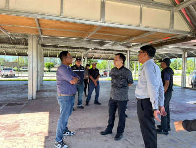 ลงพื้นที่เตรียมความพร้อมของสถานที่จัดนิทรรศการและพื้นที่ดำเนินกิจกรรมงานวันลองกอง ... พารามิเตอร์รูปภาพ 1